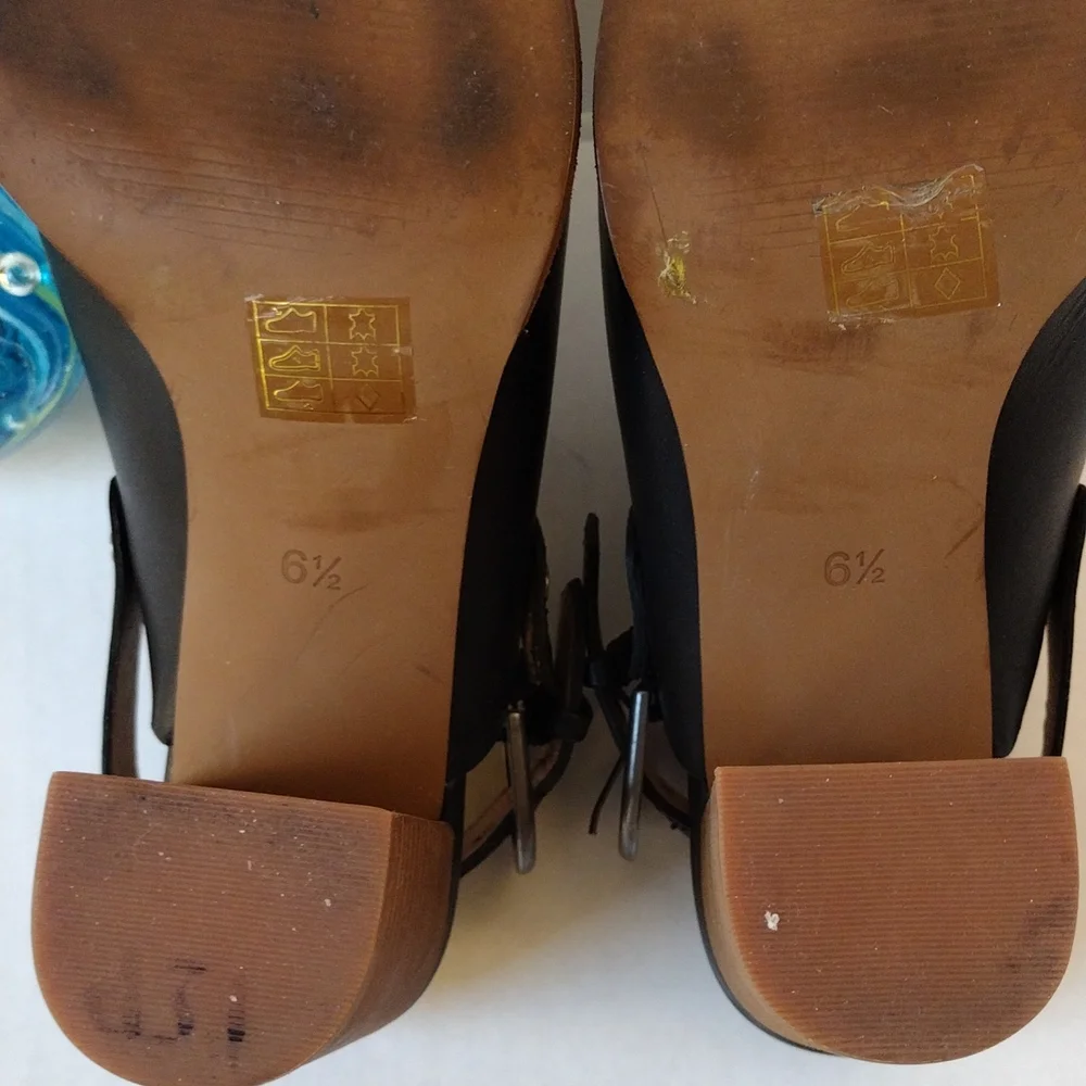Madewell, square heel sandals,6.5 - Picture 8 of 11